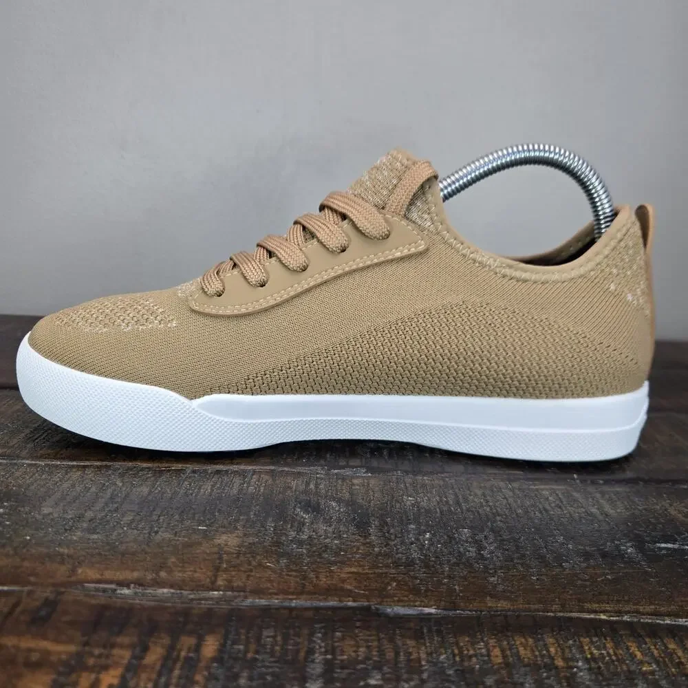 Vessi Weekend 1.5 Sneaker Womens Size 9 Waterproof Shoes Oak Brown White